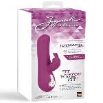 Вибратор - кролик - The intelligent Rabbit Vibrator тёмно-розовый - мініатюра 1