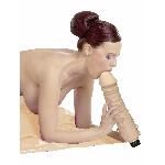 Вибратор - Queeny Love Giant Lover Skin - мініатюра 4