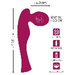 Вибратор Sweet Smile Special Wand, фиолетовый - мініатюра 9