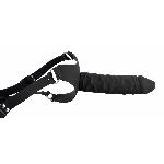 Силиконовый страпон на ремнях Silicone Strap-On - мініатюра 8