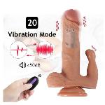 Вибратор с двойной стимуляцией и с 20 режимами вибрации  Brody vibrating - мініатюра 7