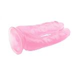 Фаллоимитатор двойной 6.3 Inch Dildo, Pink - мініатюра 2