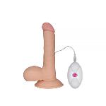 Вибратор с выносным пультом управления 7.5" The Ultra Soft Dude - мініатюра 2