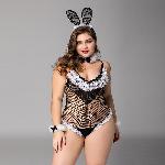 Костюм обольстительной зайки XL/XXL - мініатюра 4