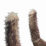 Закрытая насадка на член "Spikes hat", L115 mm, D40 mm - мініатюра 2