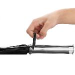 Флогер с анальной пробкой BDSM-NEW PU Leather Whip with Anal Plug - мініатюра 5