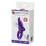 Кольцо эрекционное серии Pretty Love " Vibrant penis ring " - мініатюра 10