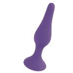 Анальный плаг Silicone Plug Purple - Extra Large - мініатюра 3