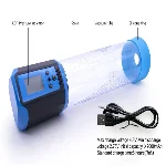 Вакуумная помпа для мужчин CANWIN Passion Pump P648AU, автоматическая, LCD - мініатюра 8