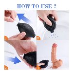 Фаллоимитатор с функцией семяизвержения “Dildo water-spray” - мініатюра 6