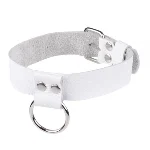 Ошейник Ring of Humiliti, White - мініатюра 1