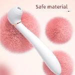 Вибромассажёр вакуум и вибрация "Desirable wand", 10 режимов цвет белый - мініатюра 6