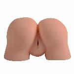 Полуторс вагина анус реалистик Bad girl Nice Butt  без вибрации телесный - мініатюра 4