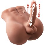 Мужской полуторс “Bartlett”, с вибрацией и фрикциями - мініатюра 7