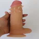 Фаллоимитатор EGZO Ciberskin SVS001 ( 17,5 см х 3,5 см ) - мініатюра 3