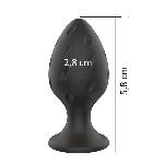 Анальний силиконовый плаг Boss Series - Silicone Anal Plug S 2,8 cm - мініатюра 6