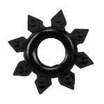 Набор эрекционных колец Cock Rings Set, Black - мініатюра 3
