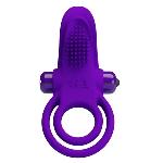 Кольцо эрекционное серии Pretty Love " Vibrant penis ring " - мініатюра 3