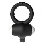 Эрекционное кольцо Power Clit Cockring, Black - мініатюра 4