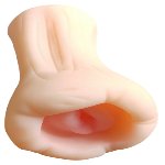Мастурбатор Ротик Gentle hole без вибрации телесный - мініатюра 2