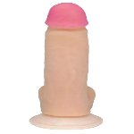 Фаллоимитатор EGZO Ciberskin DS004 ( 18,5 см х 4 см ) - мініатюра 2
