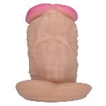 Фаллоимитатор EGZO Ciberskin DS011 ( 22,5 см х 5,5 см ) - мініатюра 3