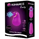 Вакуумный стимулятор клитора Baile ROMANCE - Emily 4 режима вакуумной стимуляции - мініатюра 1