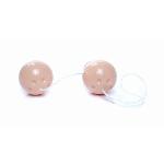 Вагинальные шарики Duo balls Skin - мініатюра 2