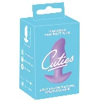 Анальная пробка с вибрацией Vibrating Mini Butt Plug Purple - мініатюра 1