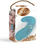 Вибратор для точки G - Jülie Lovetoys бирюзовый - мініатюра 1