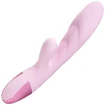 Вибратор-кролик Ladies dream 10 режимов вибрации цвет нежно-розовый - мініатюра 1