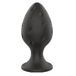 Анальний силиконовый плаг Boss Series - Silicone Anal Plug M 3,5 cm - мініатюра 2