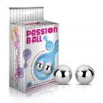 Вагинальные металлические шарики Passion Dual Balls 20mm - мініатюра 1
