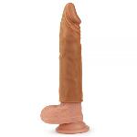 Насадка на пенис Add 2" Pleasure X Tender, Brown без вибрации - мініатюра 3