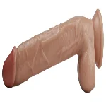Фаллоимитатор OYO Giant Dildo с мошонкой, реалистичной текстурой и присоской, 27 см - мініатюра 6