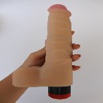 Вибратор EGZO Ciberskin V001 ( 22,5 см х 4,5 см ) - мініатюра 2