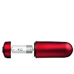 Мини-вибратор Scarlet Velvet Red - мініатюра 4