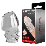 Насадка на член - Pretty Love Matias Penis Thicker Transparent - мініатюра 1