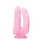 Фаллоимитатор двойной 6.3 Inch Dildo, Pink - мініатюра 1