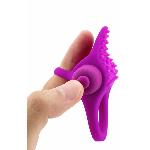 Эрекционное кольцо Purple Erection с вибрацией цвет лиловый - мініатюра 2