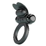 Эрекционное кольцо с вибрацией Pretty Love Vibrant penis ring - DEBONAIRE - мініатюра 3