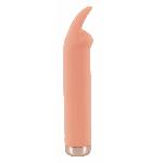 Красивый мини-вибратор с гибкими виброушками Mini Bunny Vibrator - мініатюра 4
