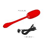 Перезаряжаемое вибро яйцо Pretty Love - Julius EGG Red - мініатюра 3