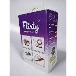 Королевские красные лаковые ЭКО наручники с красным мехом Flirty - мініатюра 2