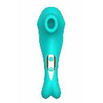 Вакуумный стимулятор клитора Suction Bunny цвет бирюзовый - мініатюра 2