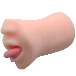 Мастурбатор - MINI Mouth Tongue (Ротик) - мініатюра 1
