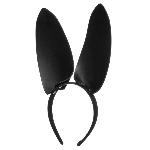 Соблазнительнные ушки зайки на гибком ободке Bugs Bunny Black - мініатюра 4