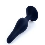 Анальный плаг Silicone Plug Black - Small, BS6400092 - мініатюра 4
