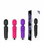 Вибратор микрофон «Violet Microphone», 20 режимов вибрации ,фиолетовый - мініатюра 4