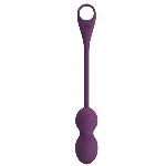 Вагинальные шарики с вибрацией и управлением с смартфона Pretty Love - Elvira dark Purple - мініатюра 3